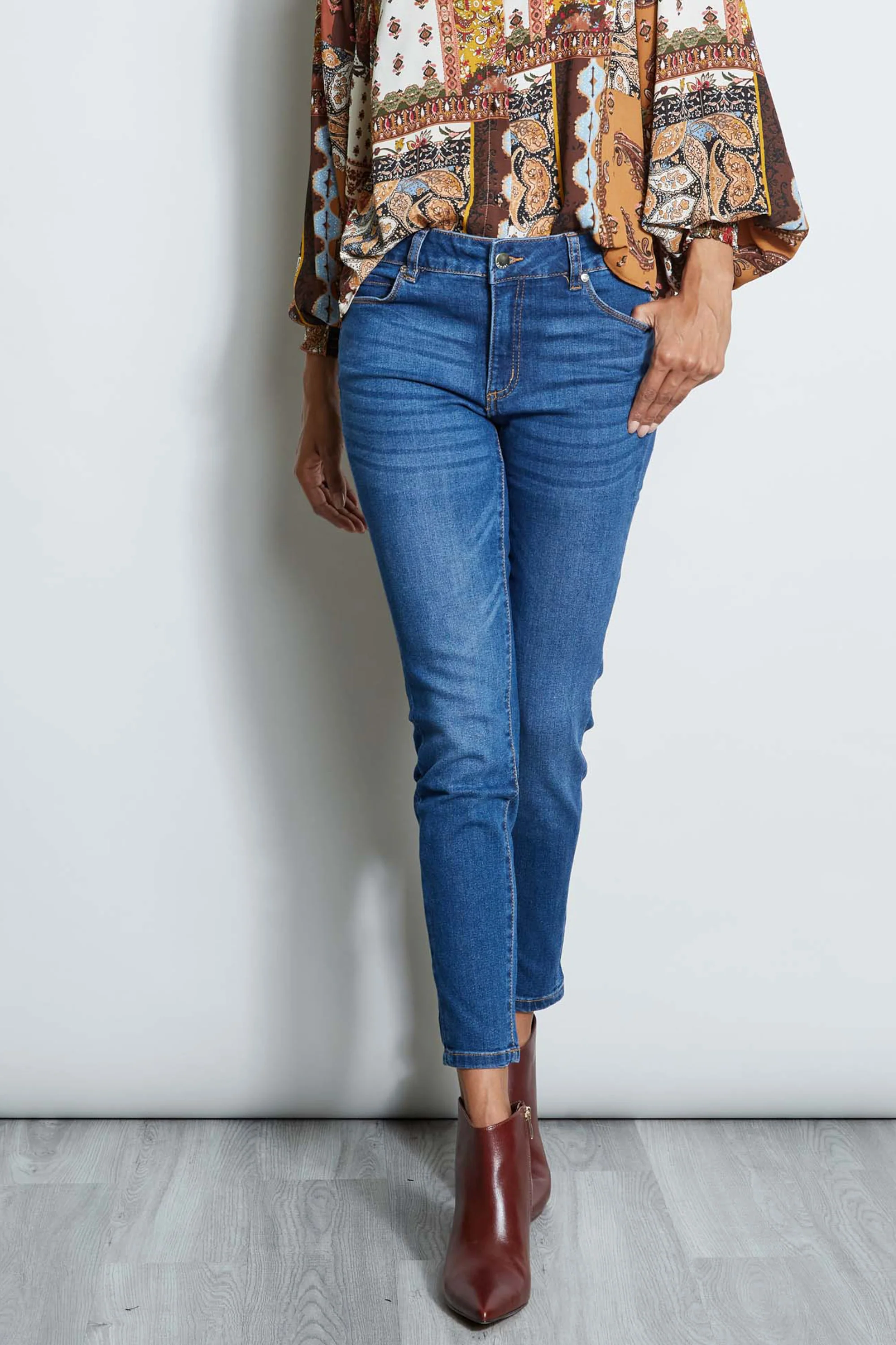 Tahari Sculpt Skinny Denim Jeans - Murepair