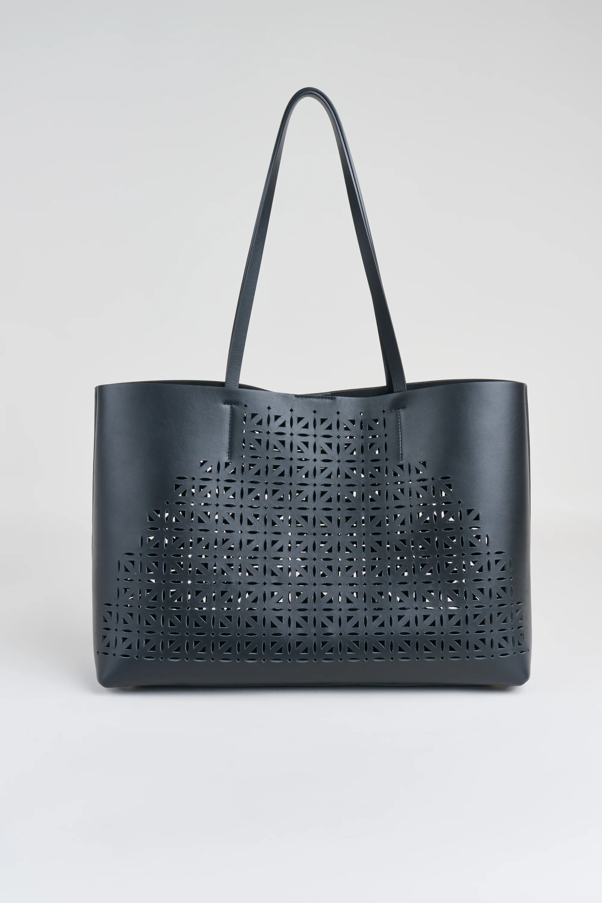 Nappa Leather Lasercut Tote - Murepair