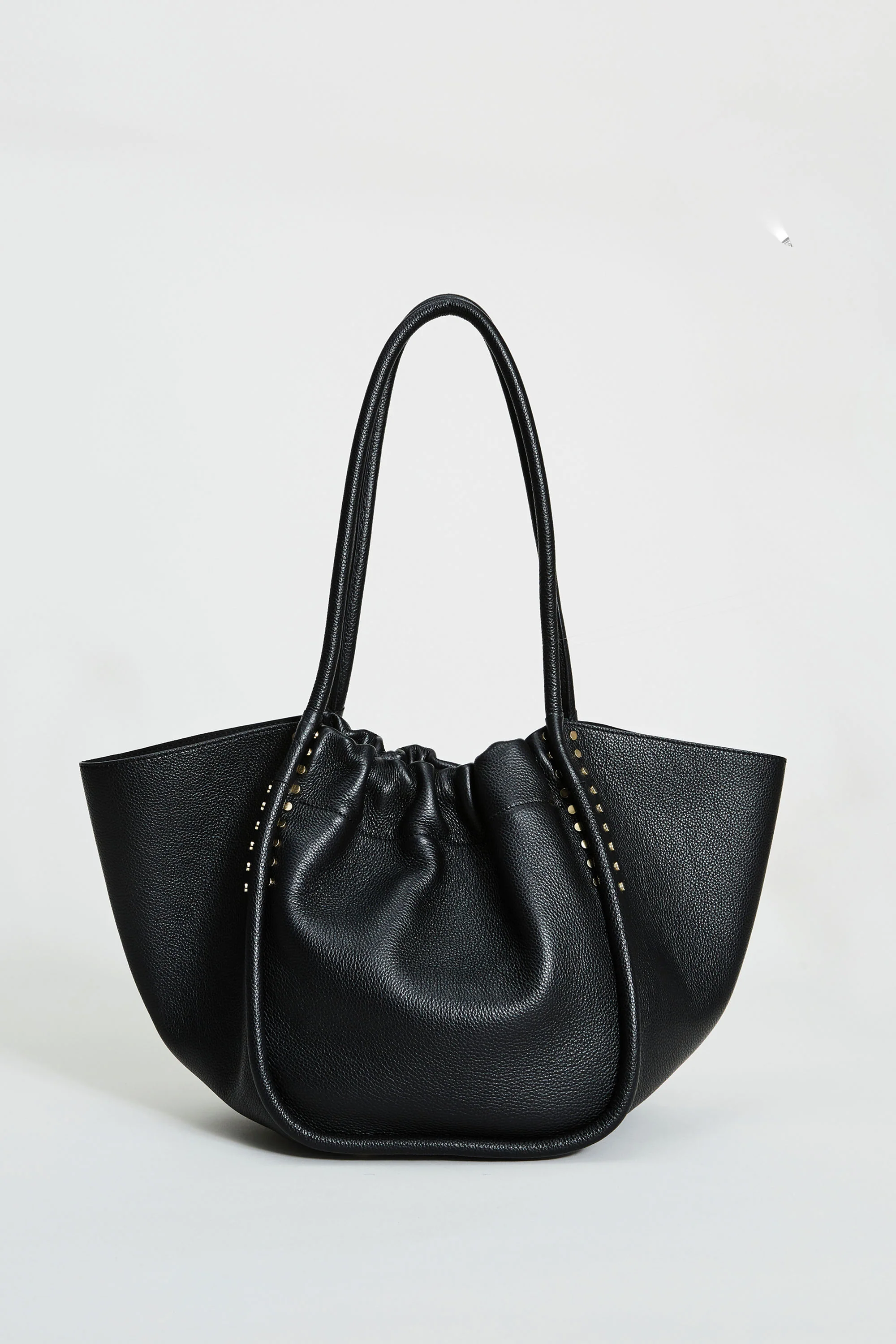 Leather Stud Tote - Murepair