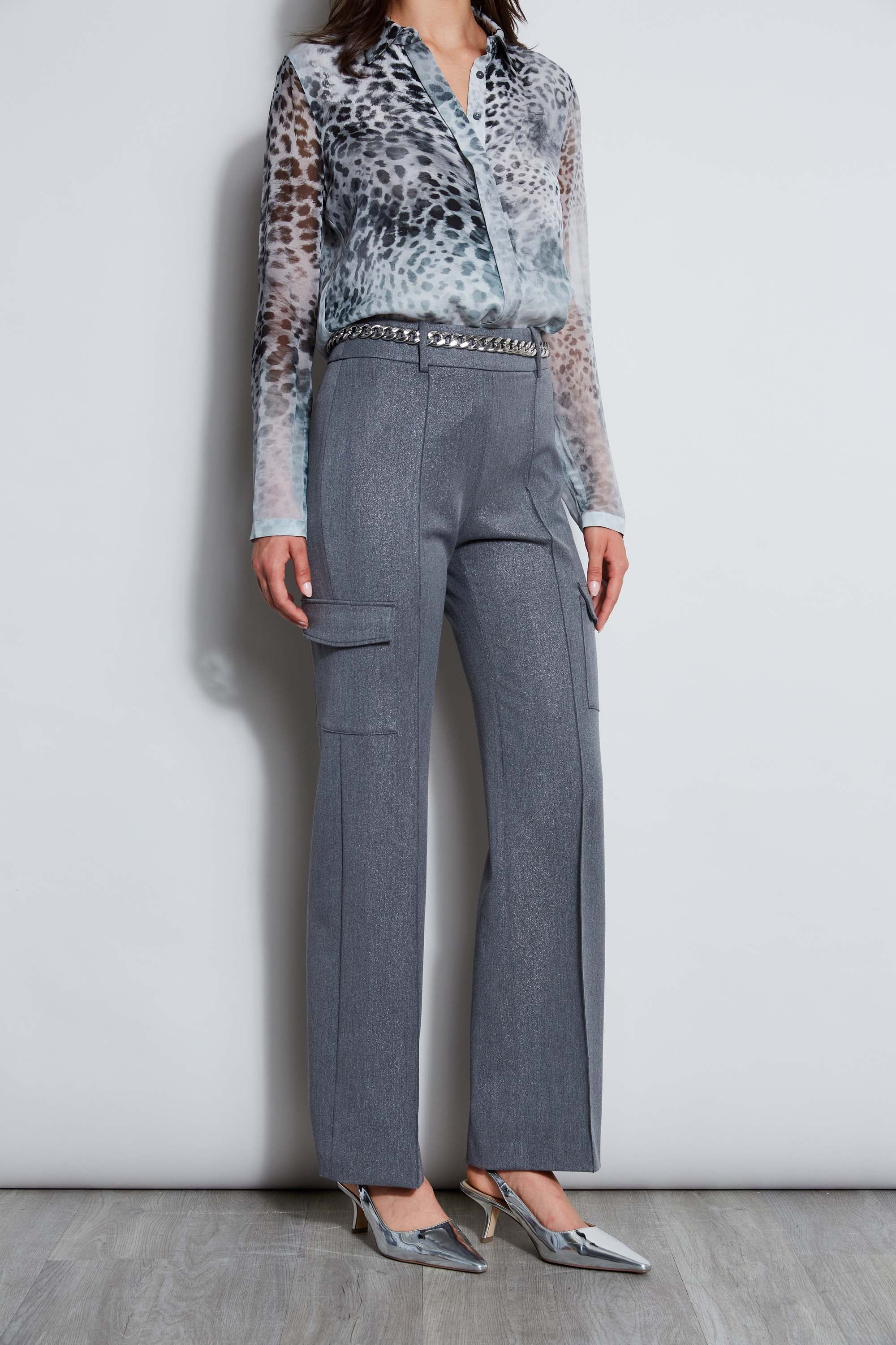 Metallic Cargo Pant - Murepair