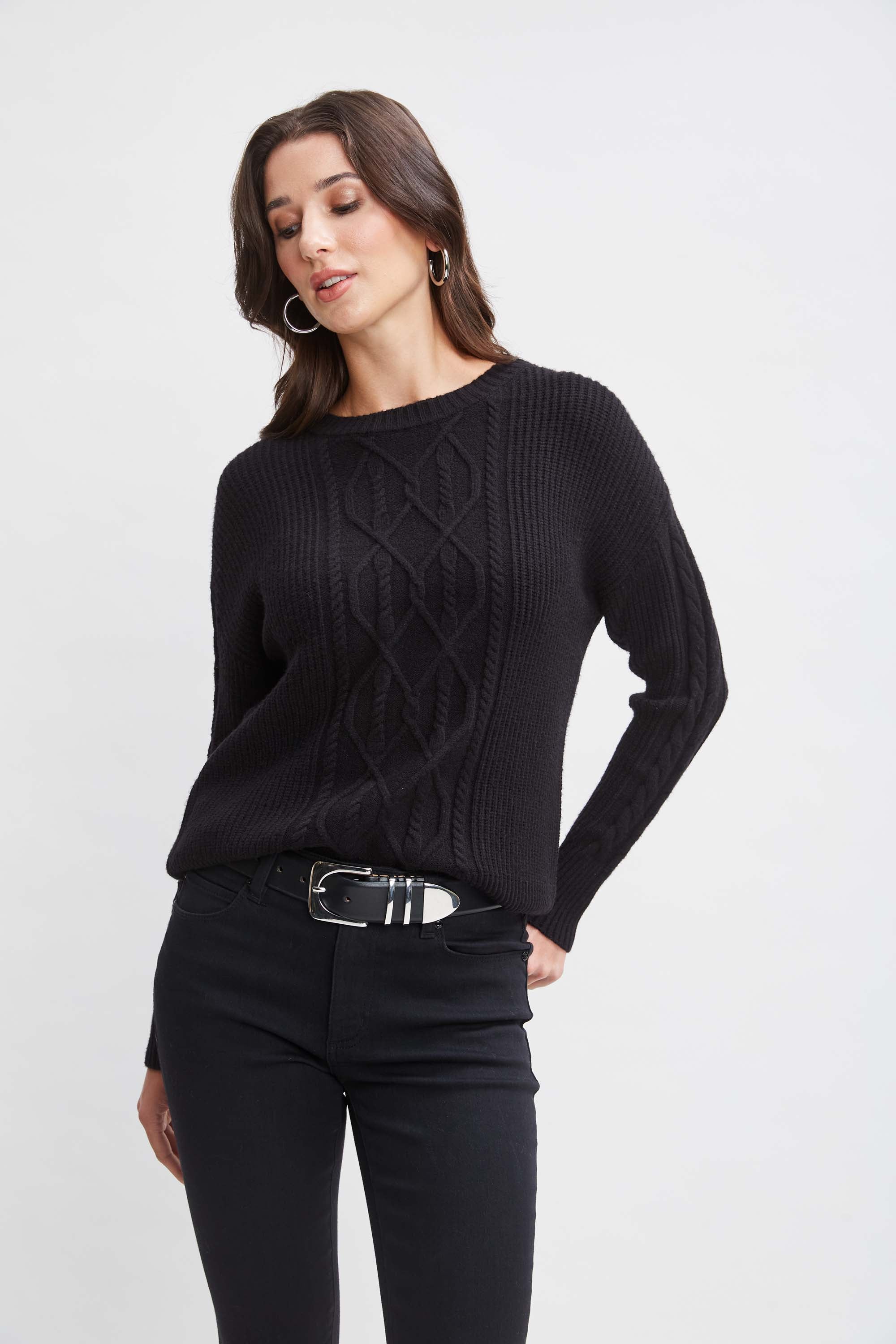 T-Tahari Cable Knit Sweater - Murepair