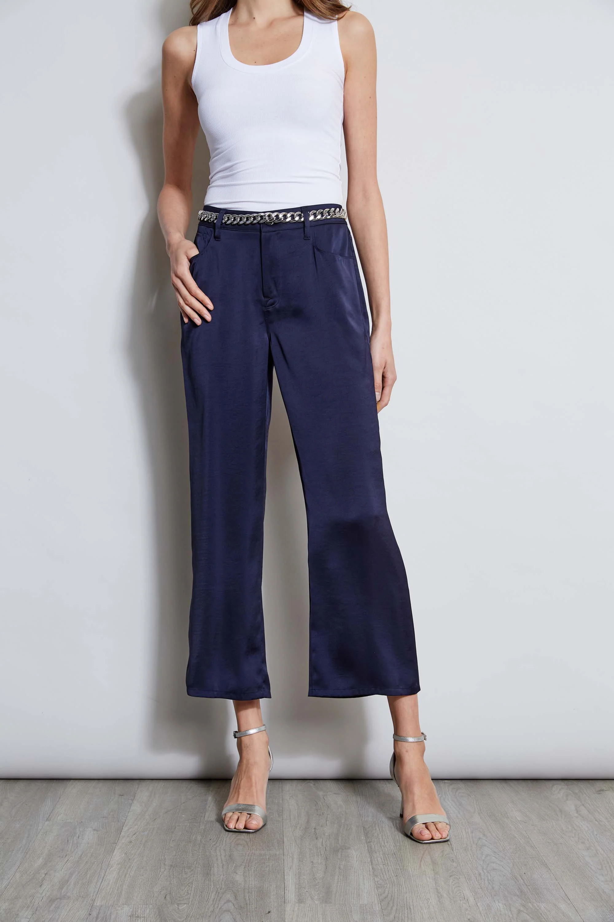 Washed Satin Fluid Pant - Murepair