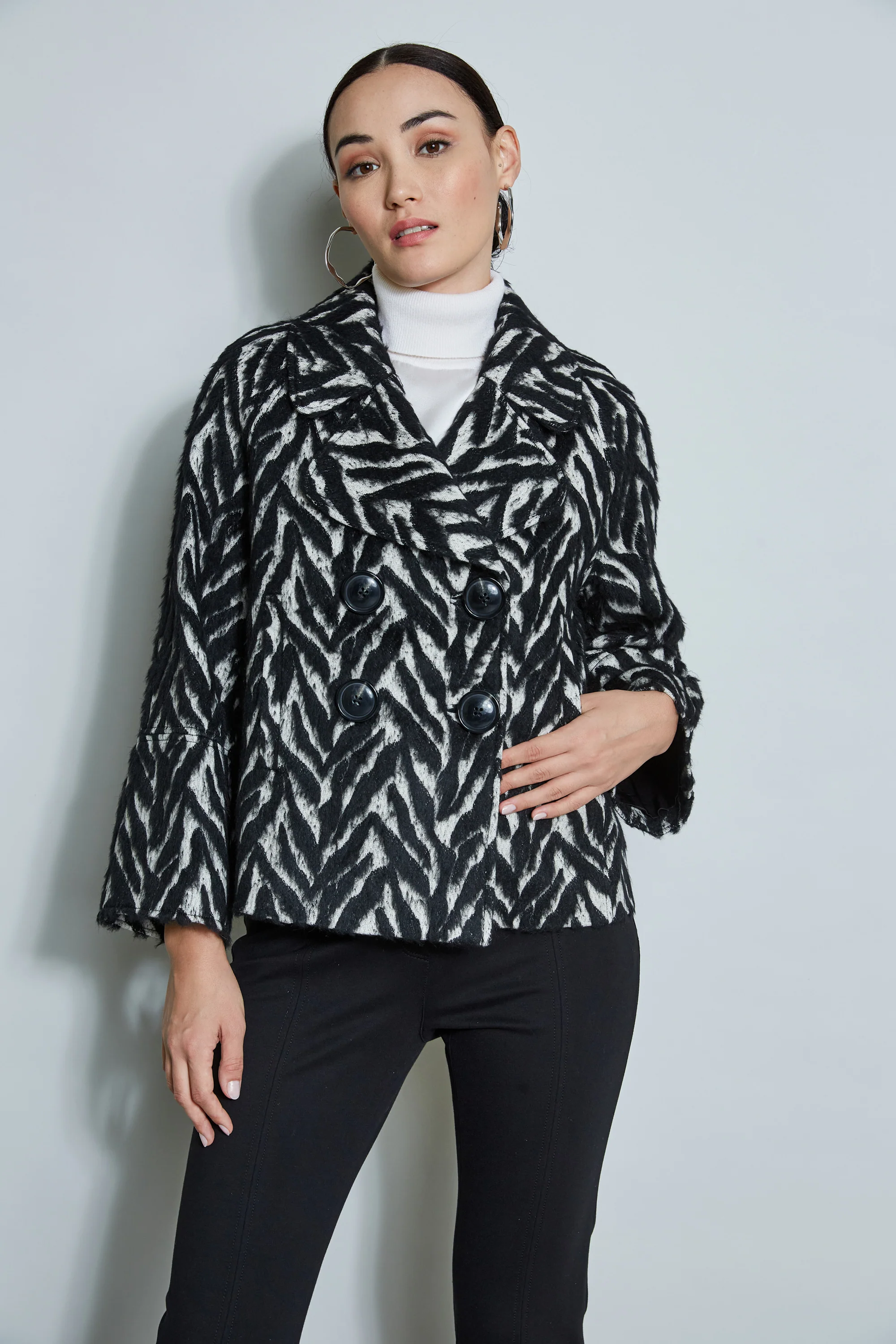 Wool Jacquard Jacket - Murepair