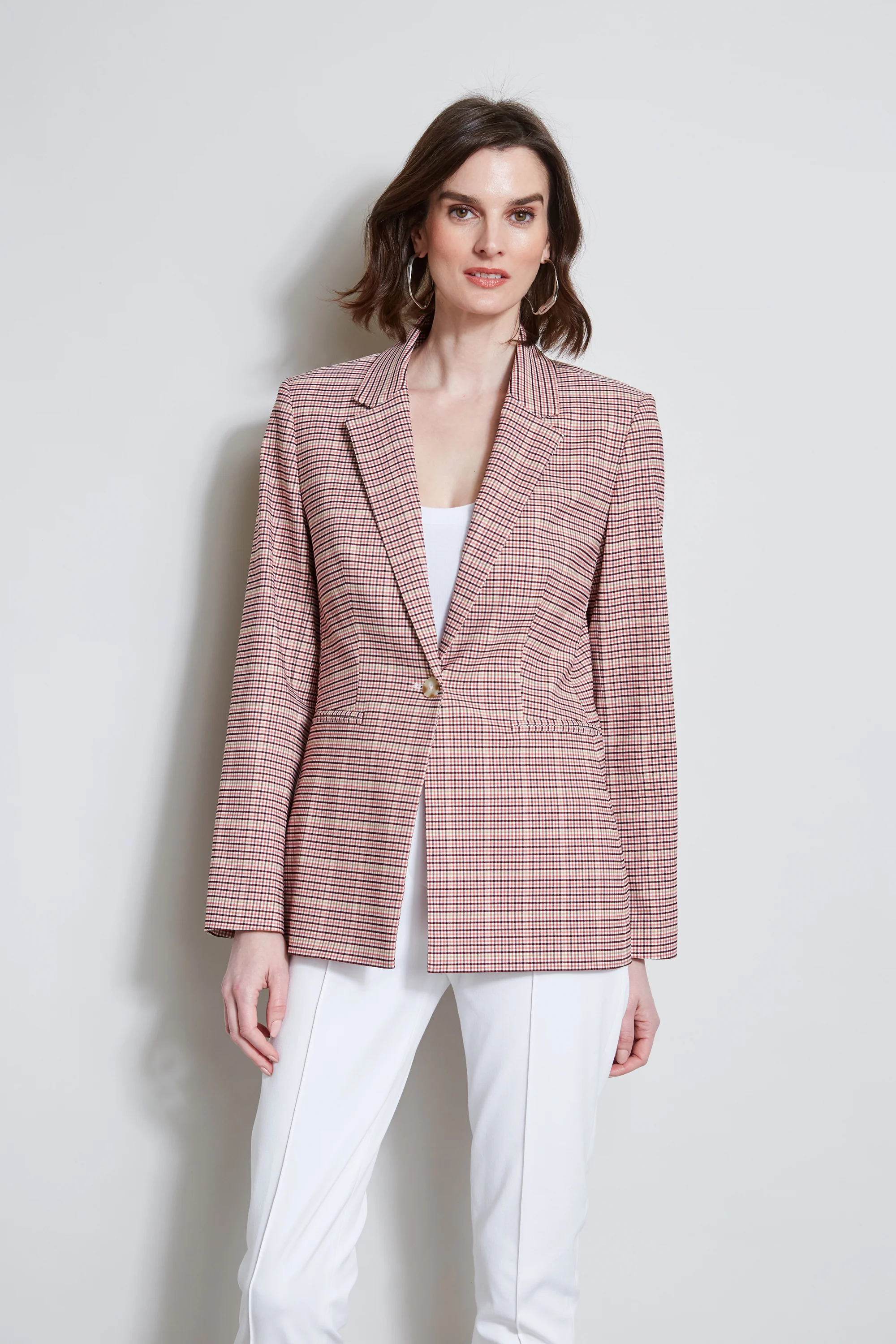 T-Tahari Plaid Blazer - Murepair