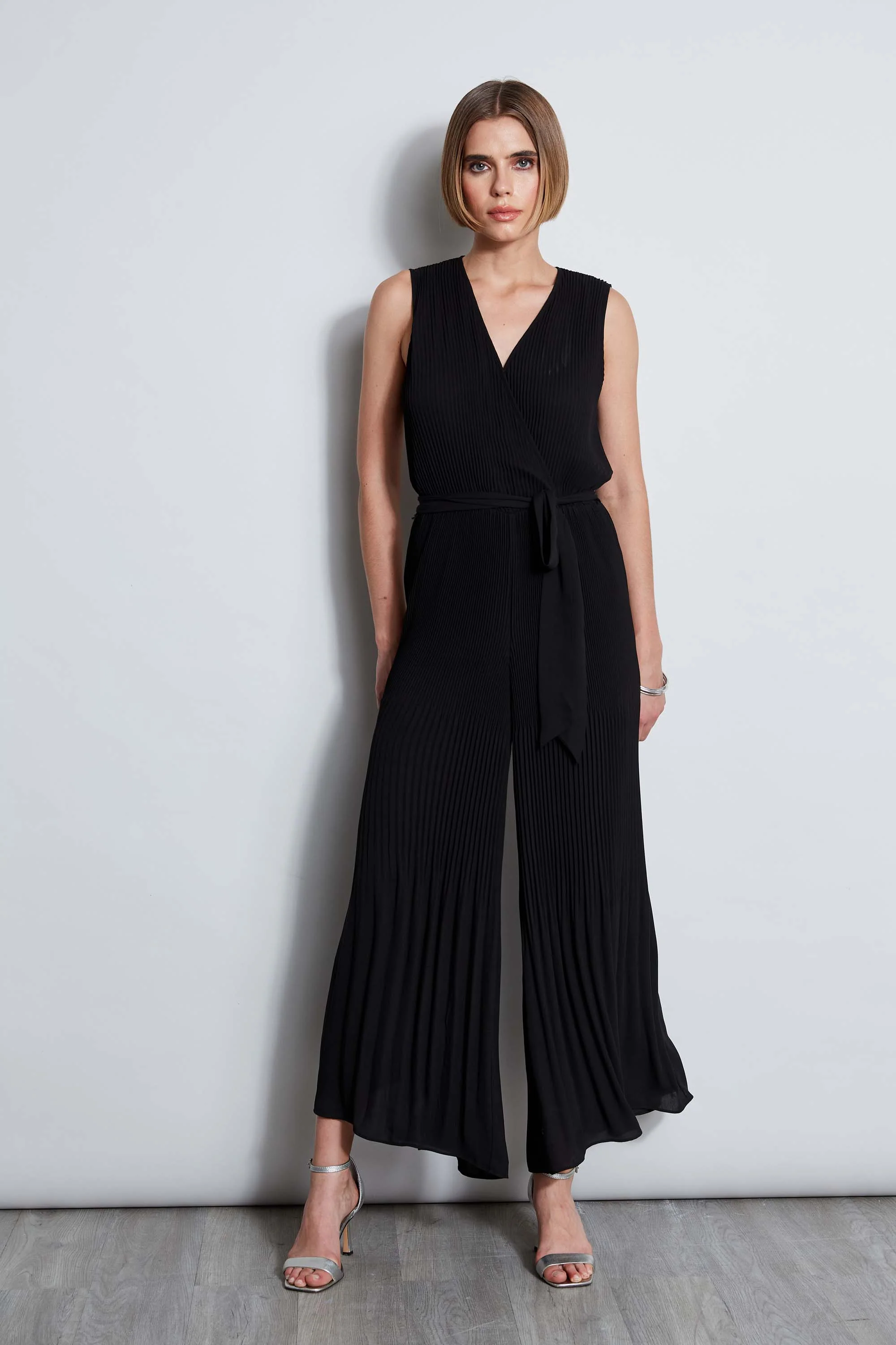 T-Tahari Pleated Jumpsuit - Murepair