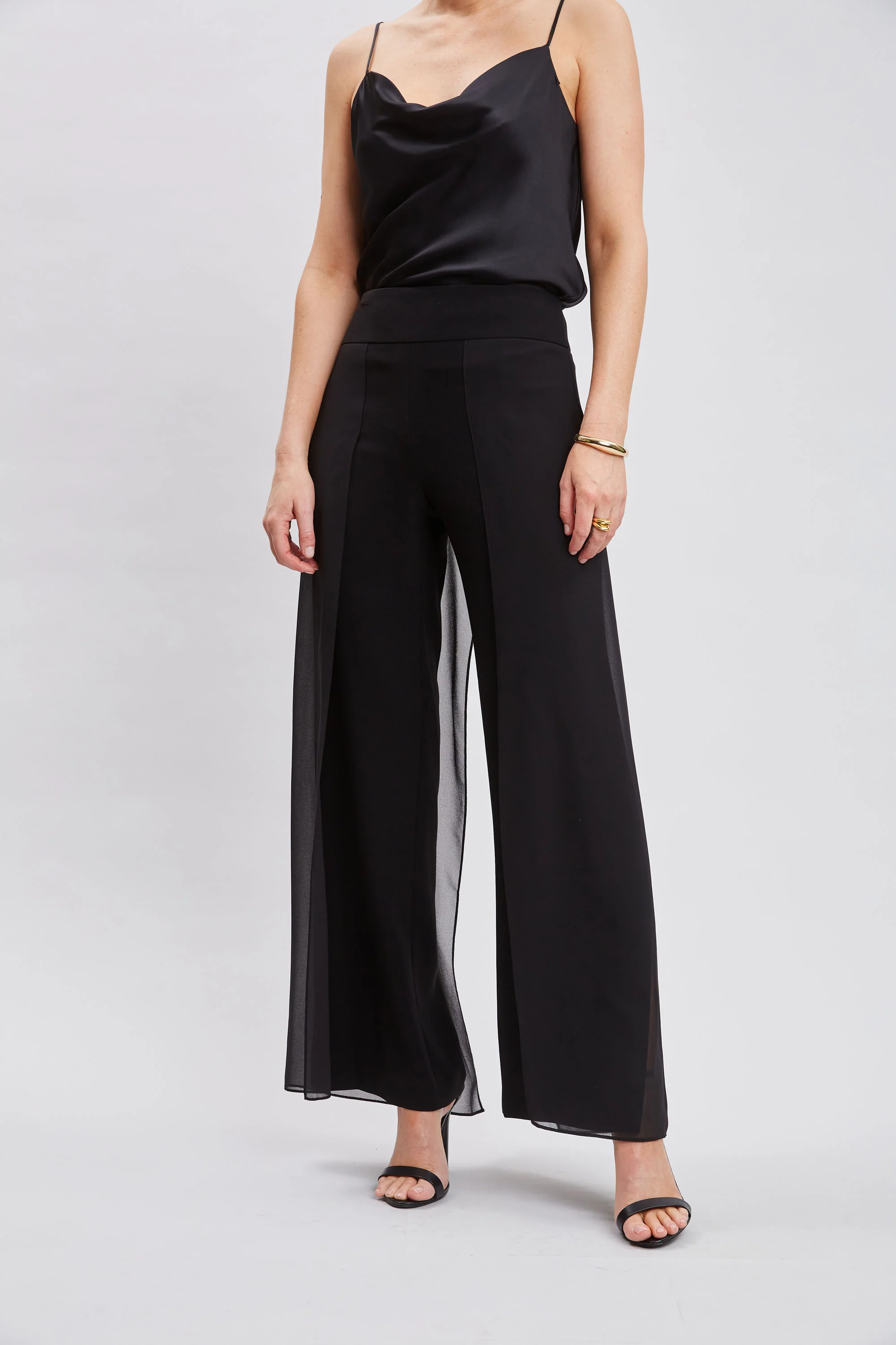 Chiffon Panel Pant - Murepair