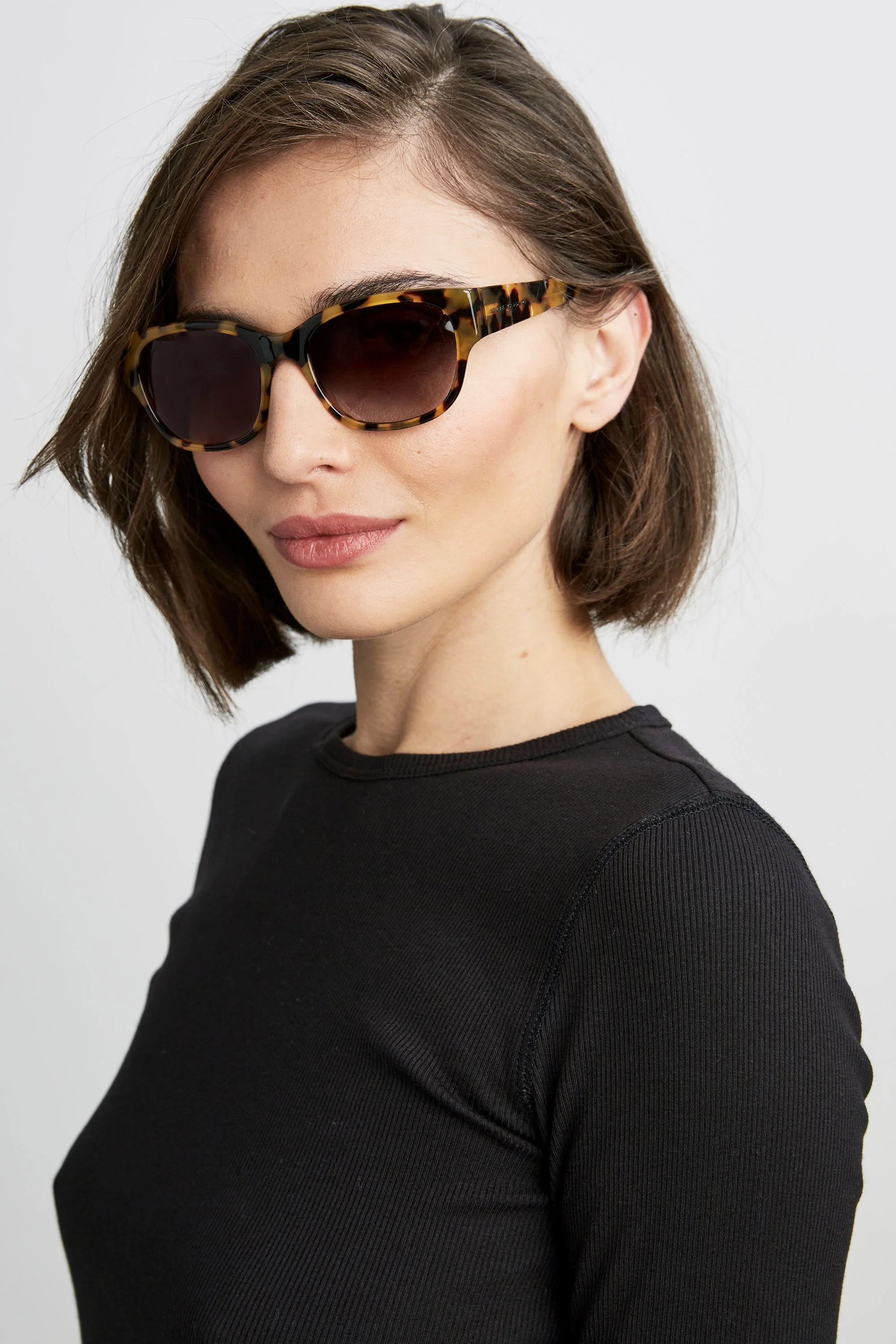 Tortoise Rectangular Sunglasses - Murepair