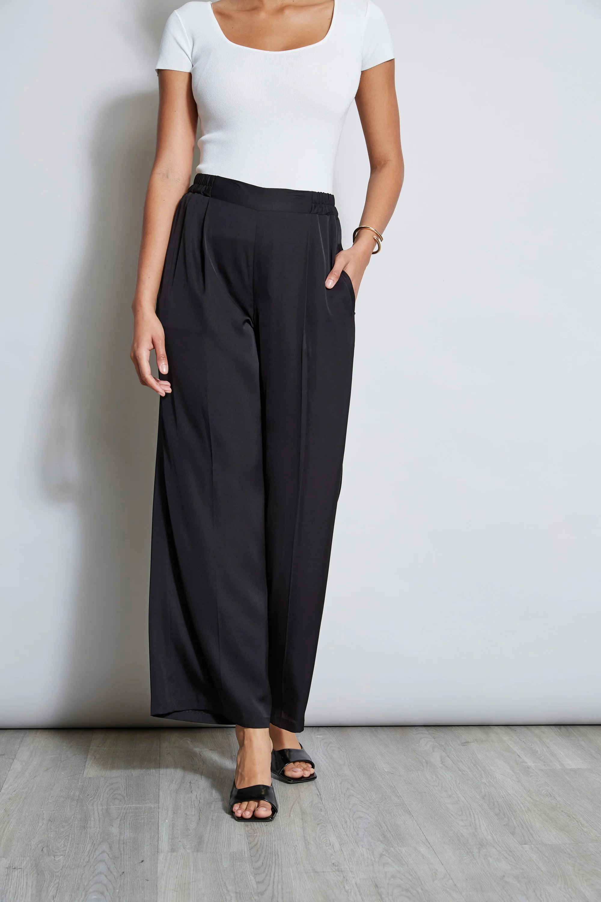 Pleated Silk Pant - Murepair