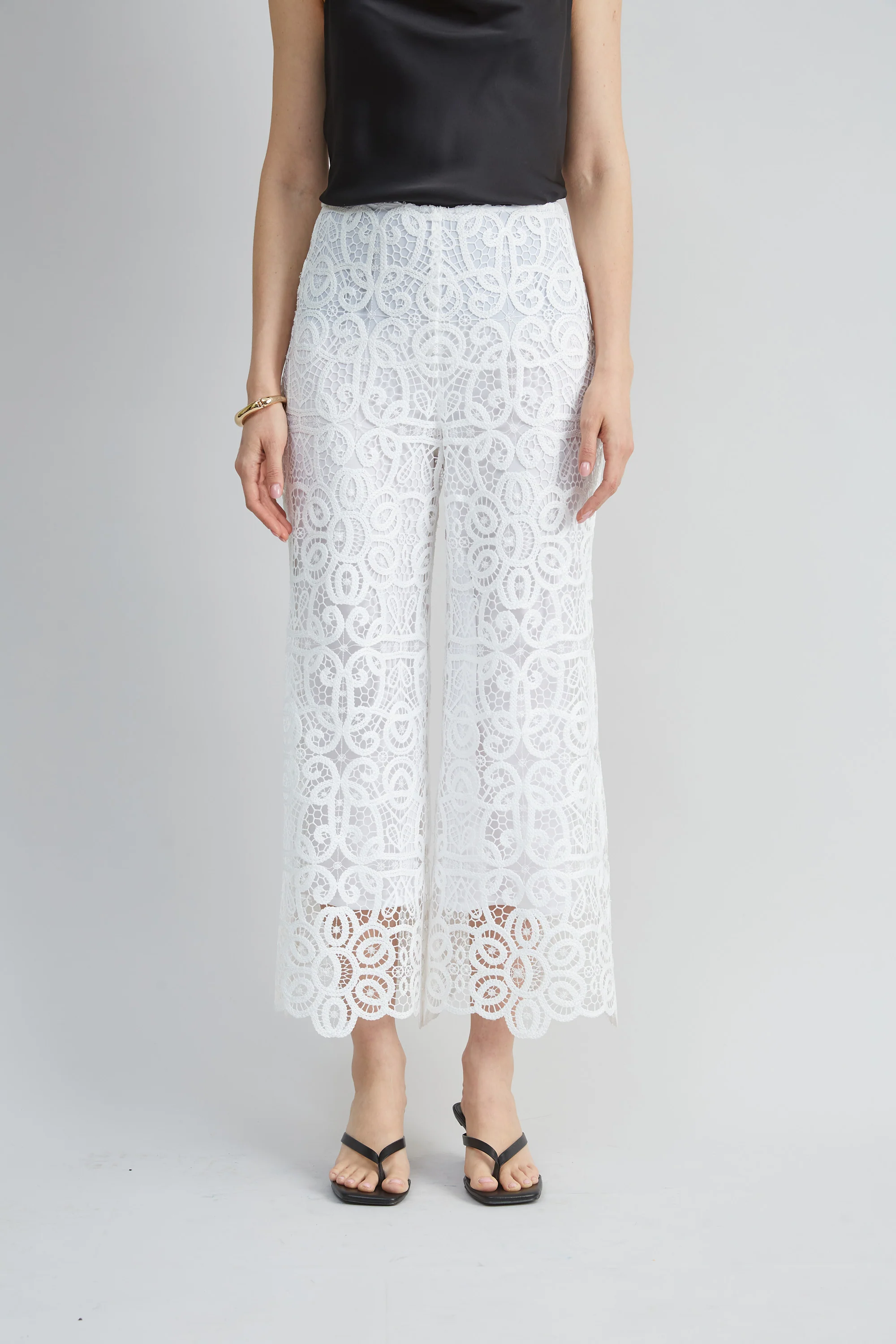 Lace Palazzo Pant - Murepair