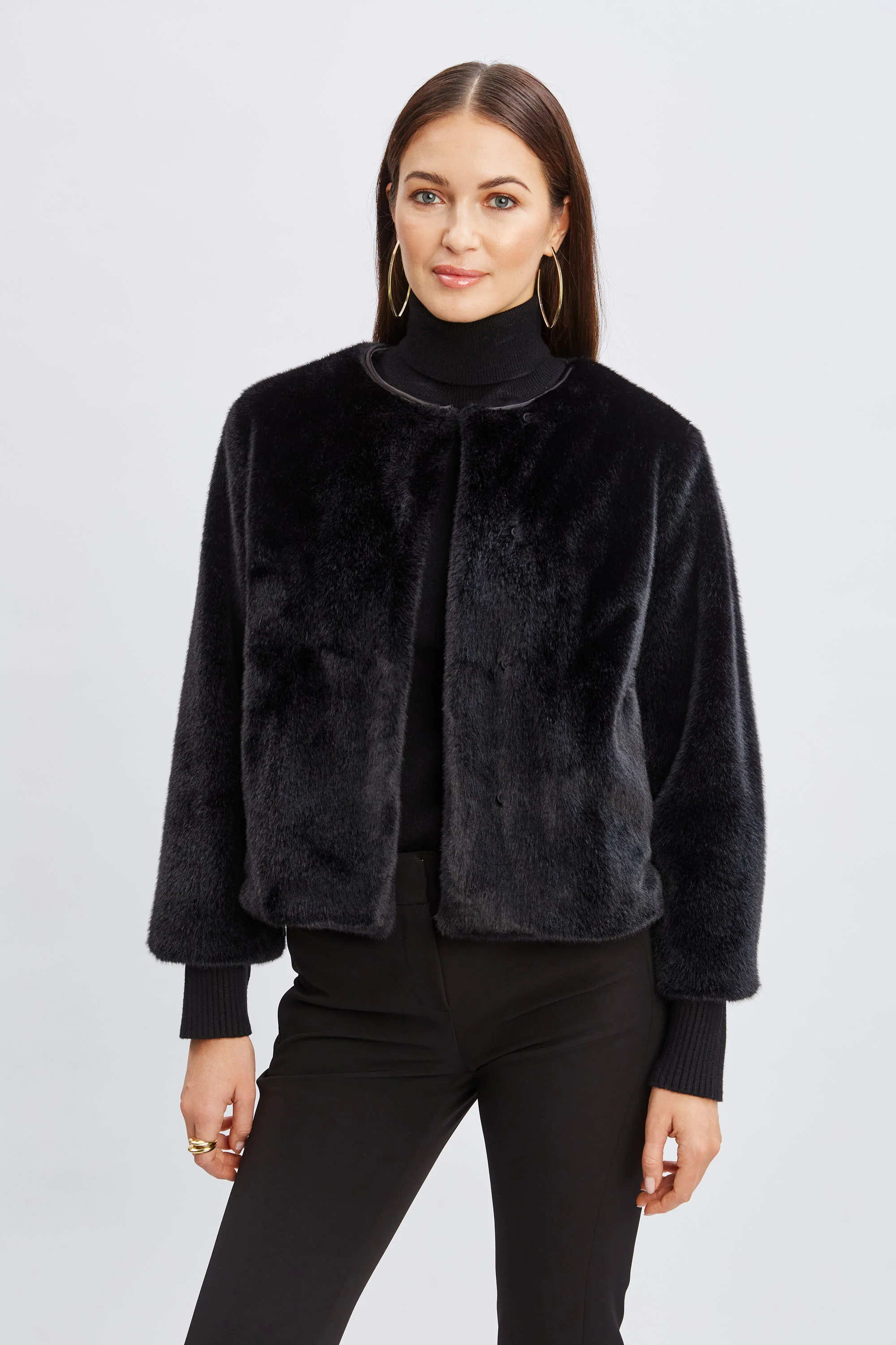 T-Tahari Vegan Fur Jacket - Murepair
