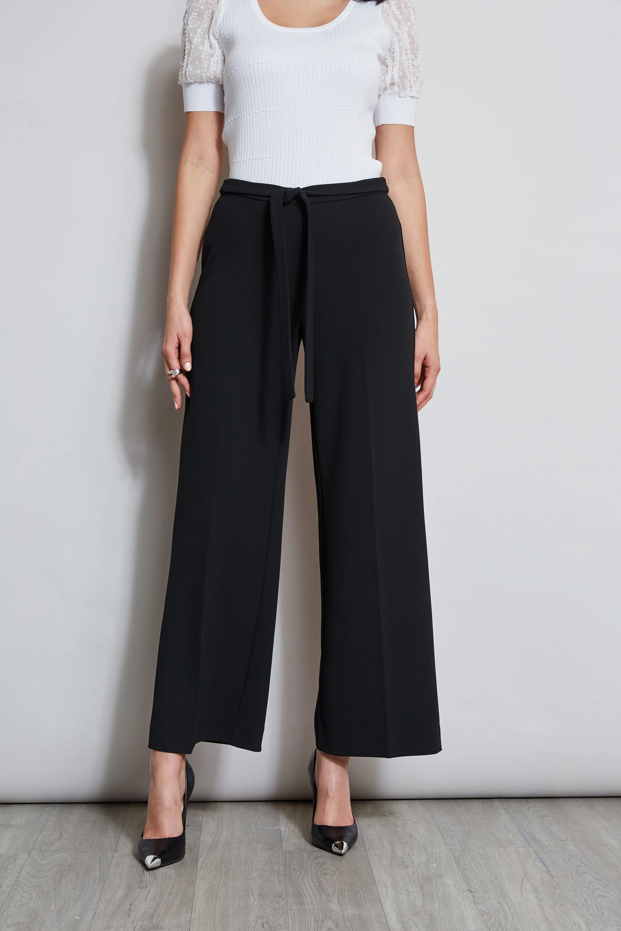 T-Tahari Wide Leg Tie Pant - Murepair