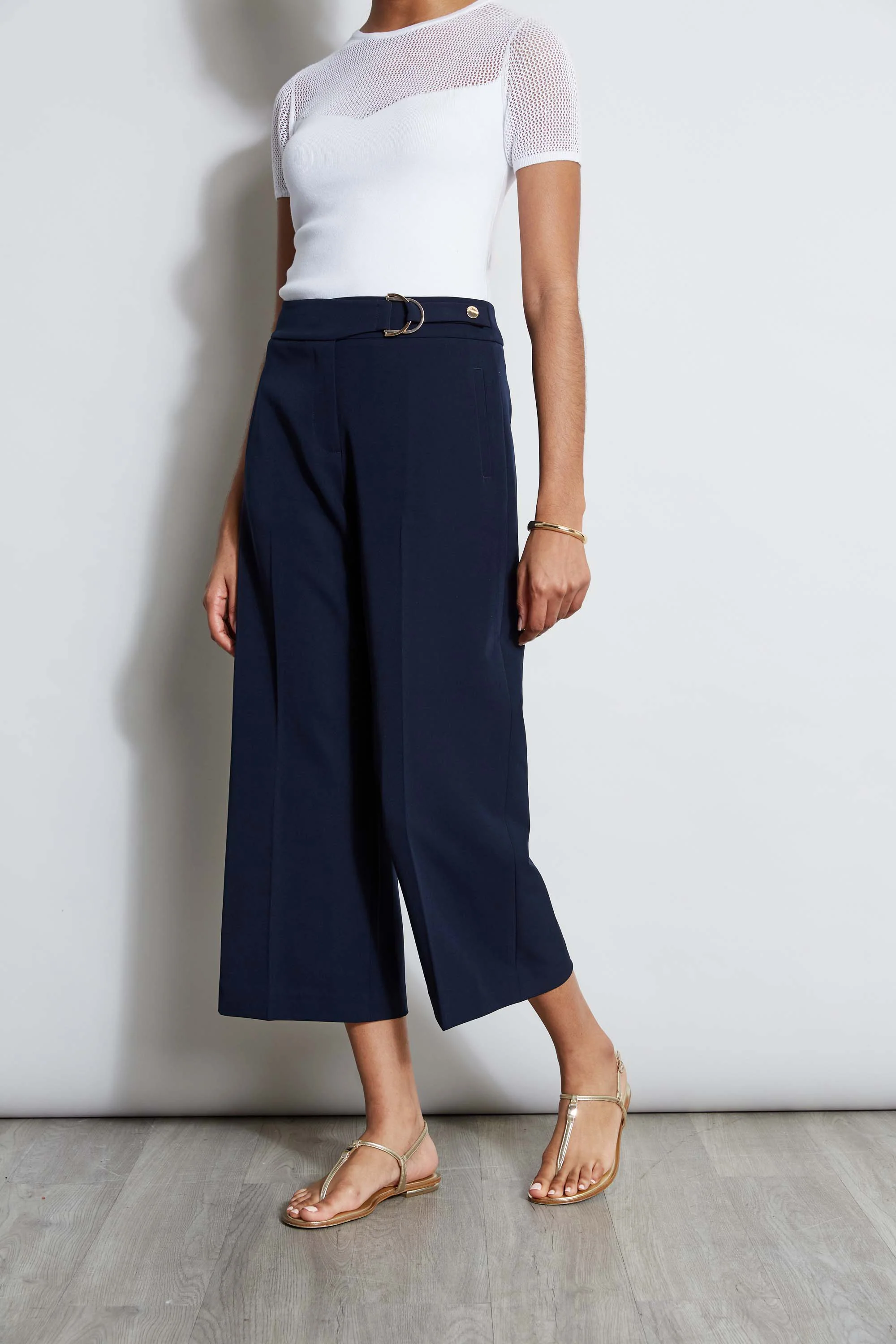 T-Tahari Cropped Wide Leg Pant - Murepair