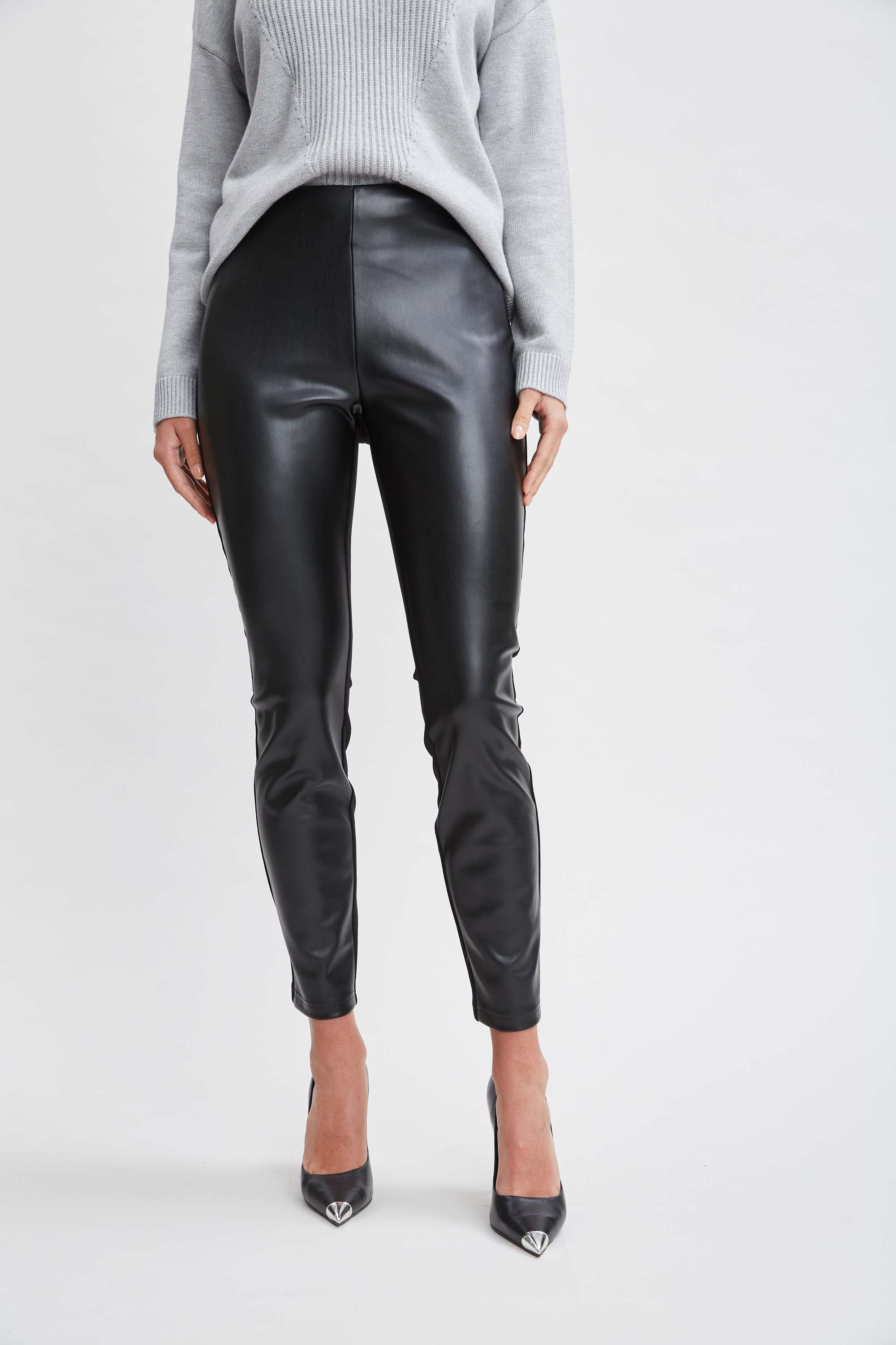 T-Tahari Vegan Leather Legging - Murepair