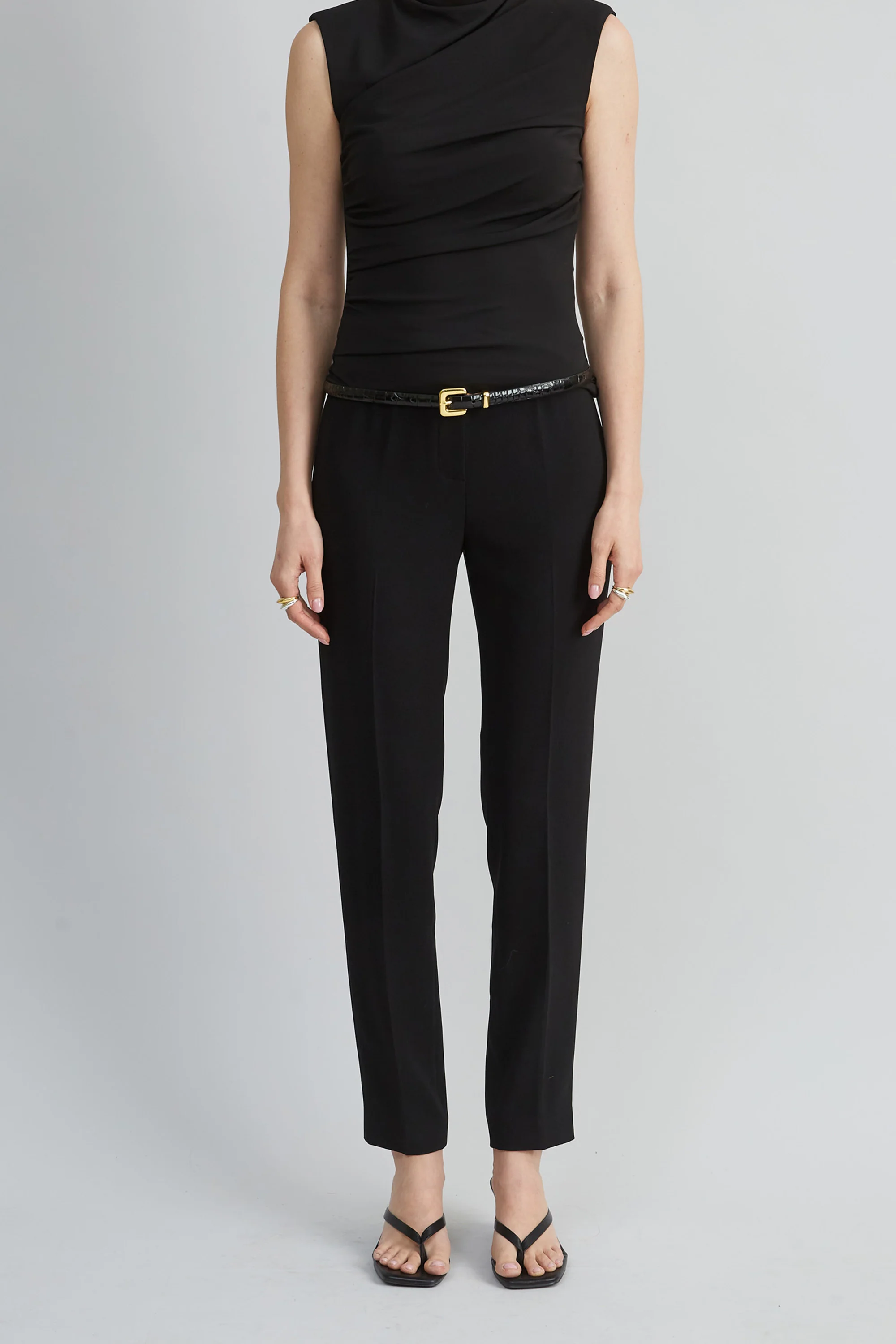 Slim Crepe Inseam Pant - Murepair