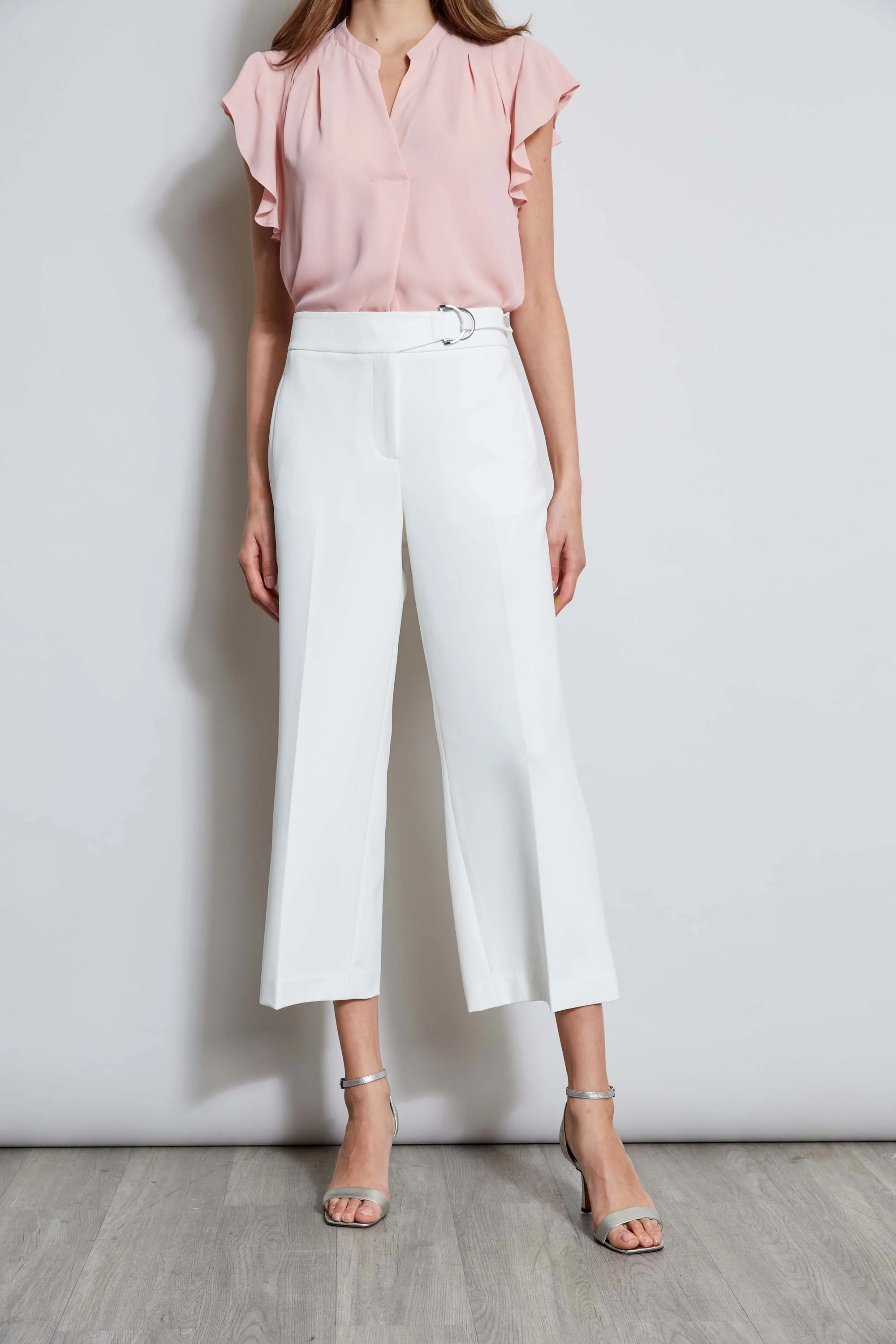 T-Tahari Cropped Wide Leg Pant - Murepair