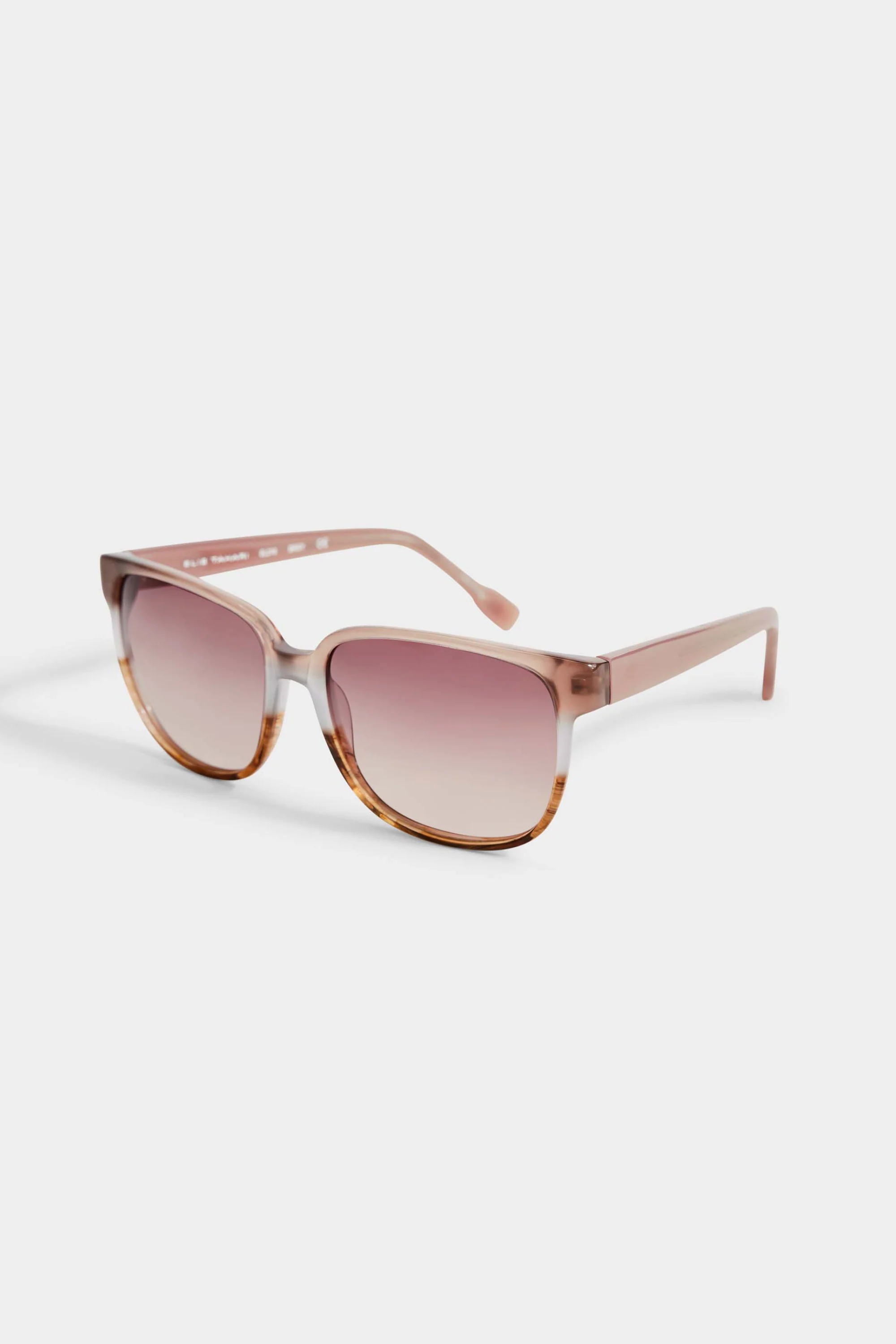 Two Tone Rectangular Sunglasses - Murepair