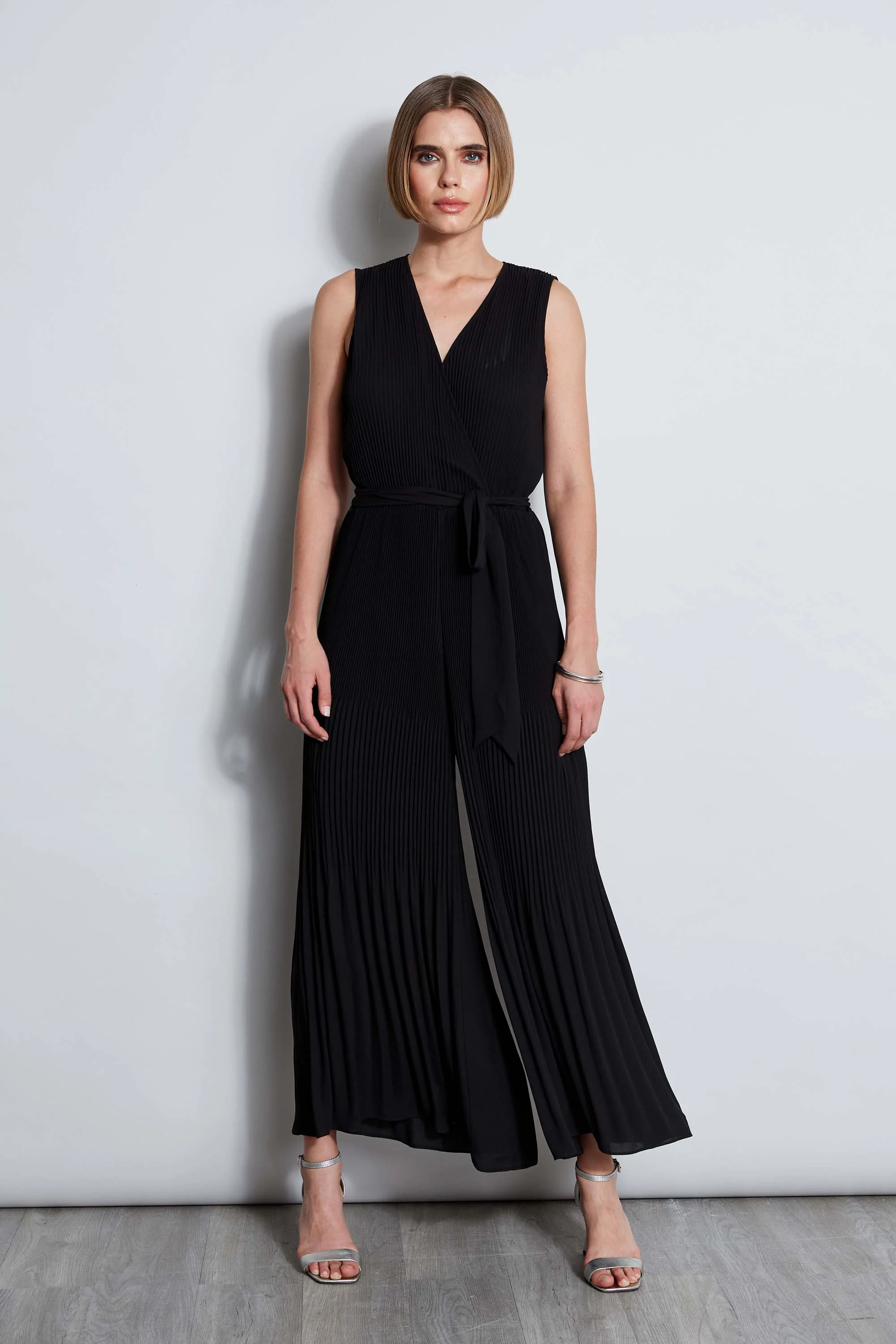 T-Tahari Pleated Jumpsuit - Murepair