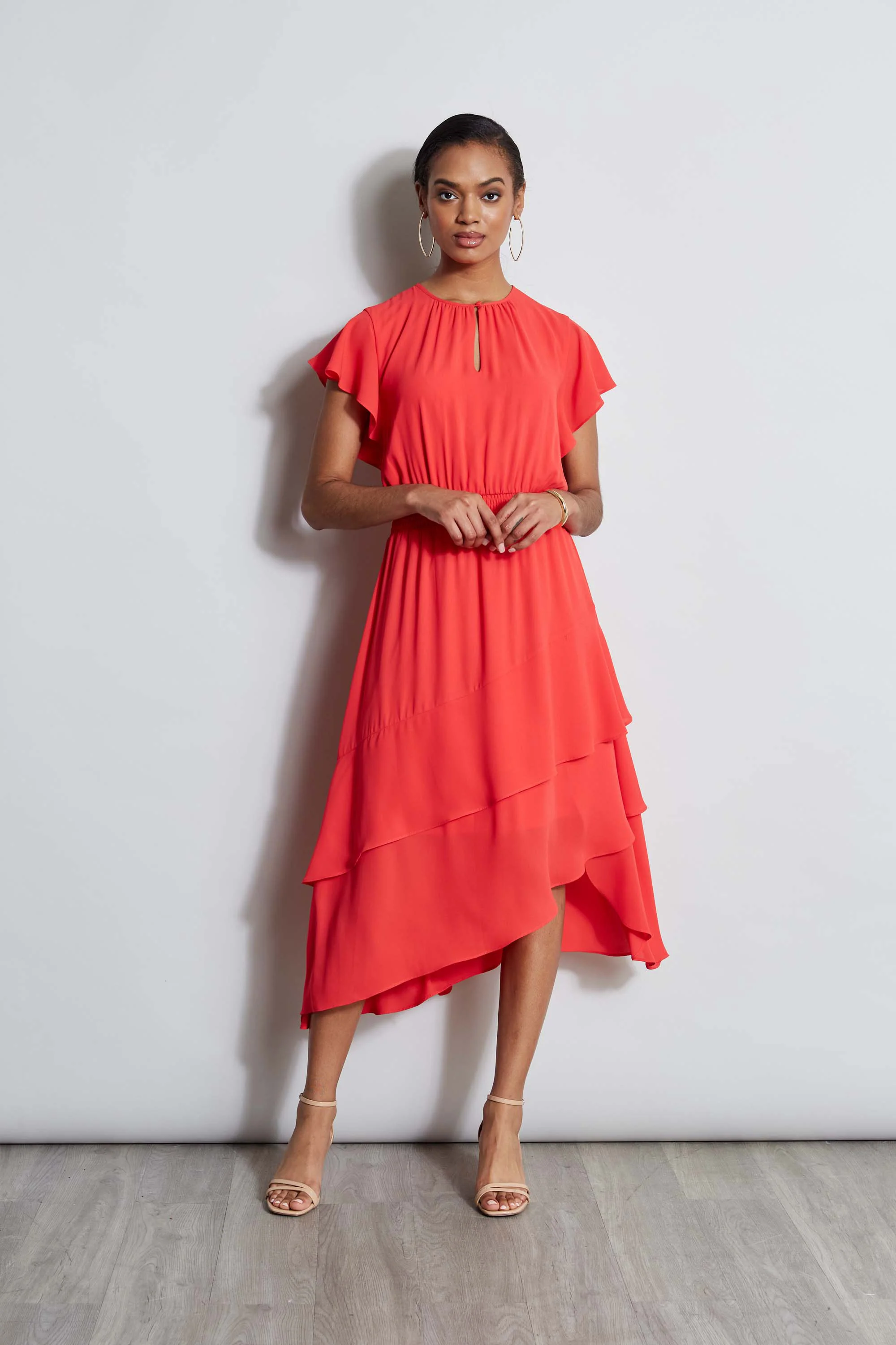T-Tahari Keyhole Midi Dress - Murepair